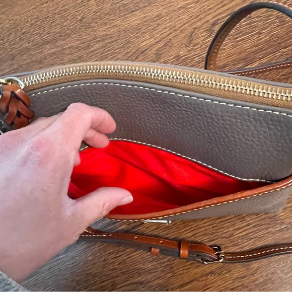 Vintage D&B gray Crossbody - Picture 3 of 5